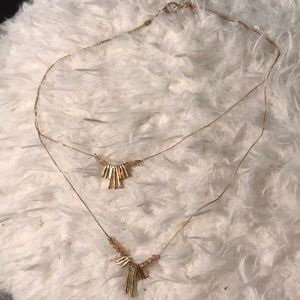 Double strand necklace